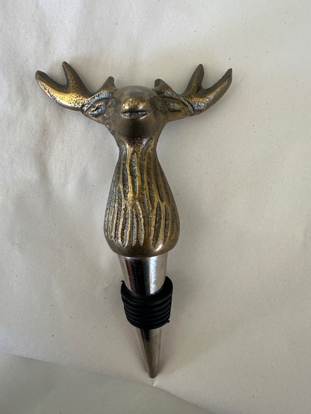 Stag Deer Wine Bottle Stopper